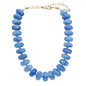 We We Chunky Colorful Beaded Necklace for Women Large Boho Statement Bead Chokers Necklaces Turquoise Blue Big Beads Jewelry Neck Summer Beach