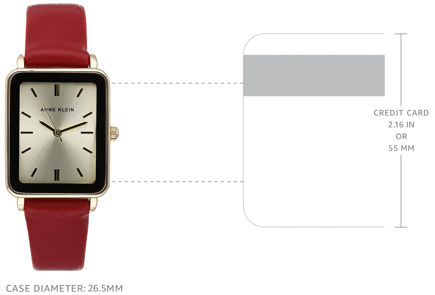 Anne Klein Women's Strap Watch, AK/3702