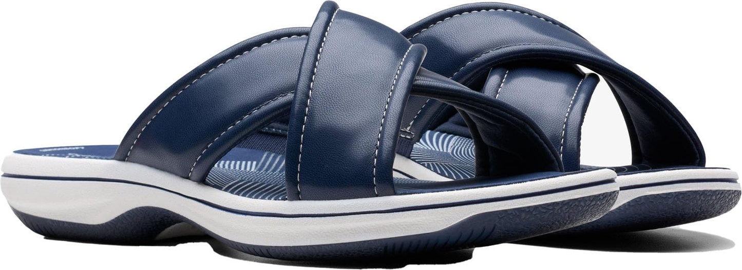 Clarks Women's Breeze Sara White Synthetic 10 MediumClarks Women's Breeze Sara White Synthetic 10 Medium