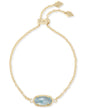 Kendra Scott Elaina Adjustable Chain Bracelet for Women, Fashion Jewelry, Gold-Plated