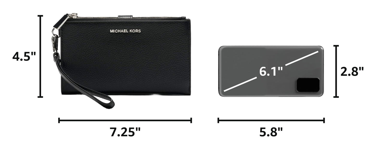 Michael Kors Women’s Jet Set Double Zip Wristlet