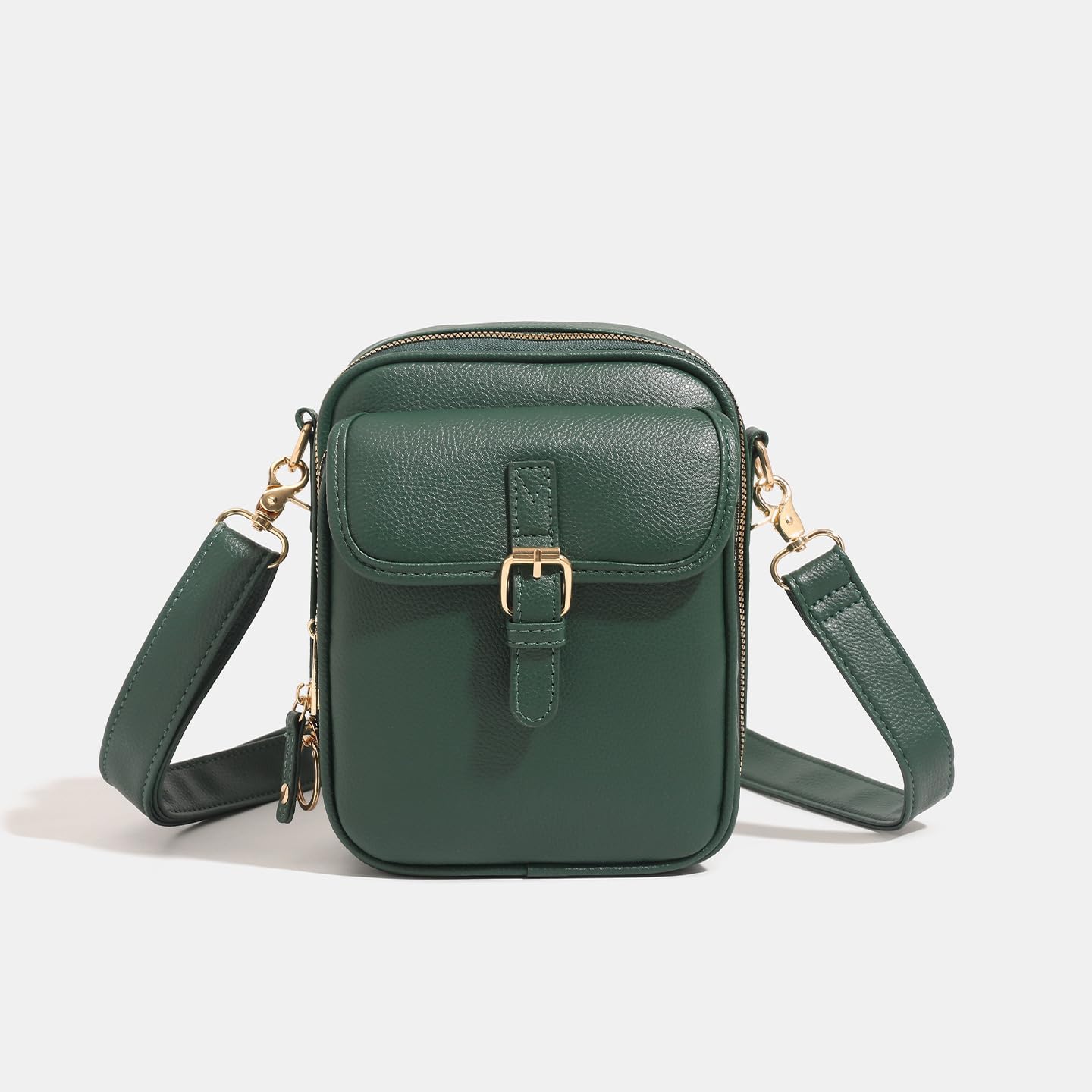 Leather Crossbody Bag for Women,Anti-Theft Messenger Bag with Large Capacity,Built-in Purse Card Slots Shoulder Sling Bag