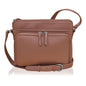 ili New York Genuine Leather Crossbody Bags for Women - Premium RFID Blocking Shoulder Bag Organizer with Adjustable Strap