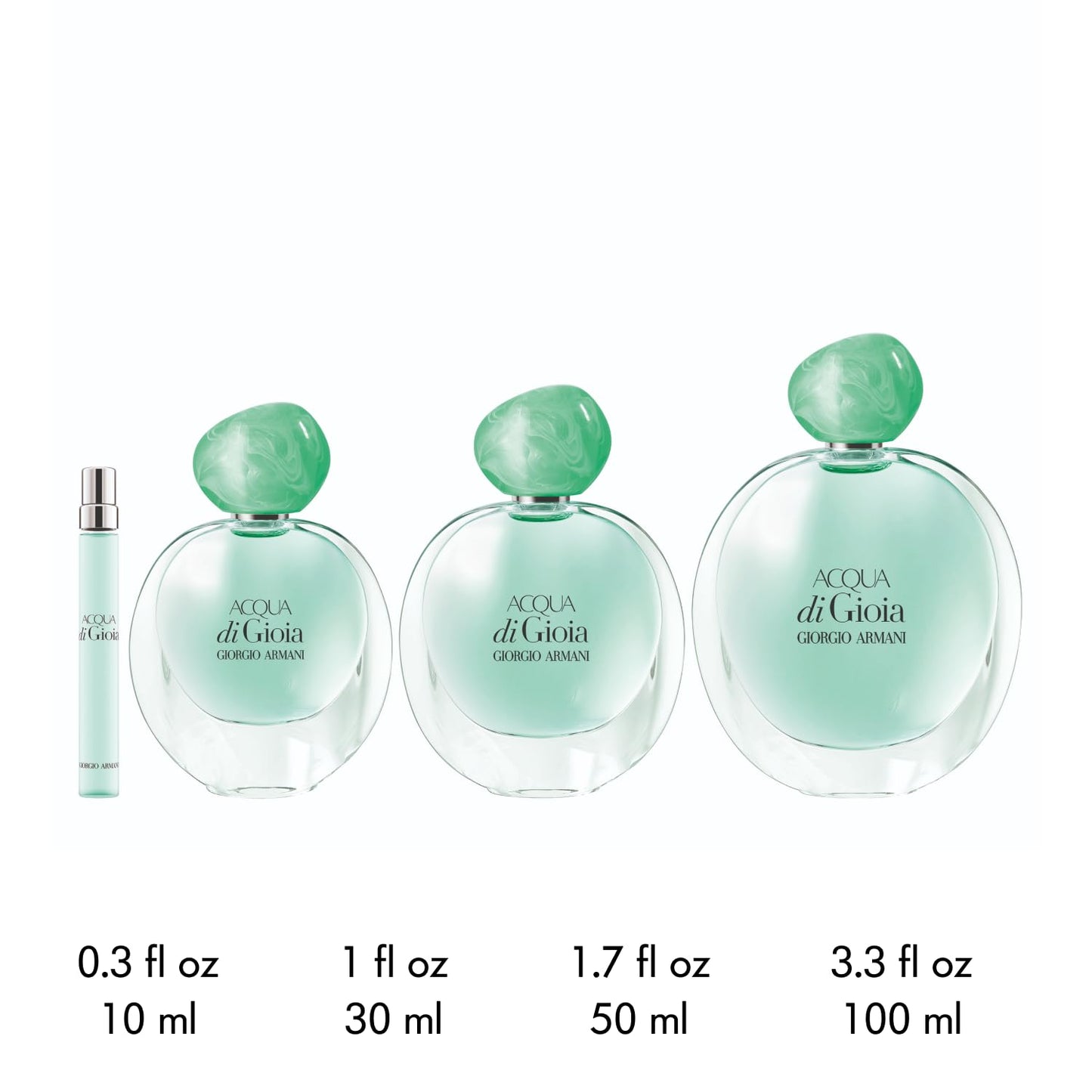 Armani Beauty - Acqua di Gioia - Eau de Parfum - Floral Fruity Fragance for Women - Primofiore Lemon, Water Jasmin, Cedarwood Notes