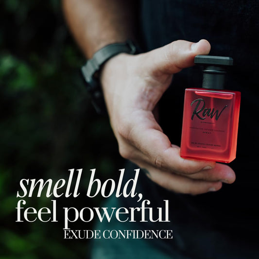 RawChemistry Raw Pheromone Infused Cologne for Men – Men's Cologne Spray Infused with Pheromones – Raw Fragrance for Men with Feromonas – Perfume con Feromonas para Hombre