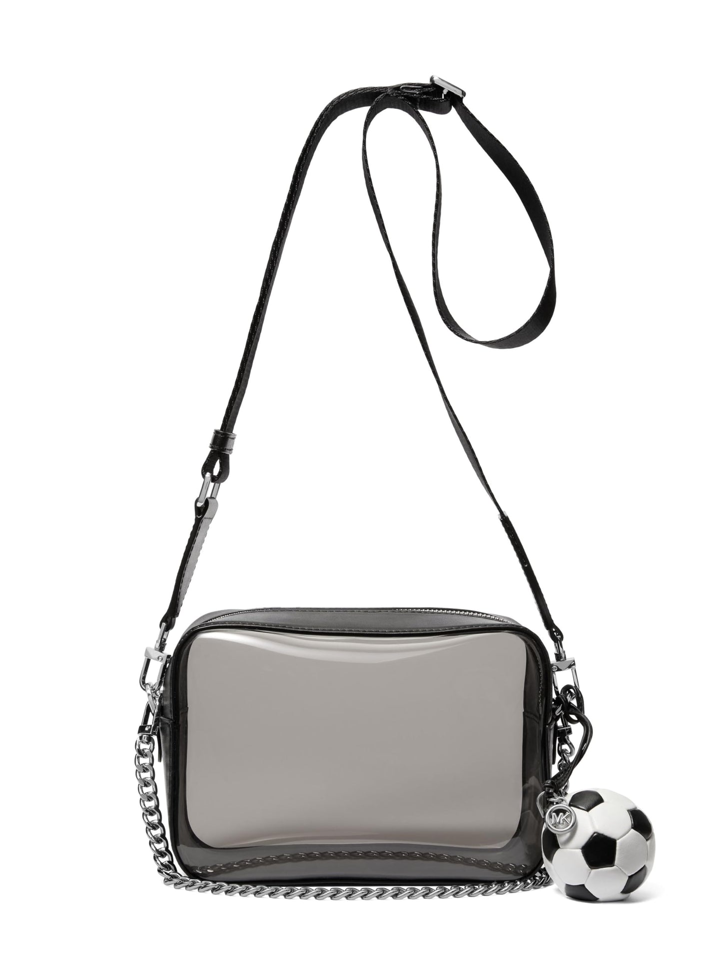 Michael Kors Bryant Medium Double Zip Chain Camera Crossbody Bag