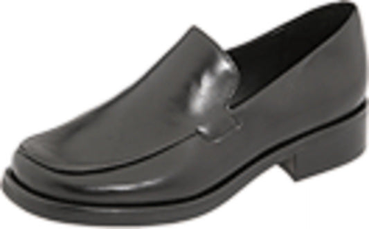 Franco Sarto Women's Bocca Slip-On Loafer, Black Leather, 8 WFranco Sarto Women's Bocca Slip-On Loafer, Black Leather, 8 W