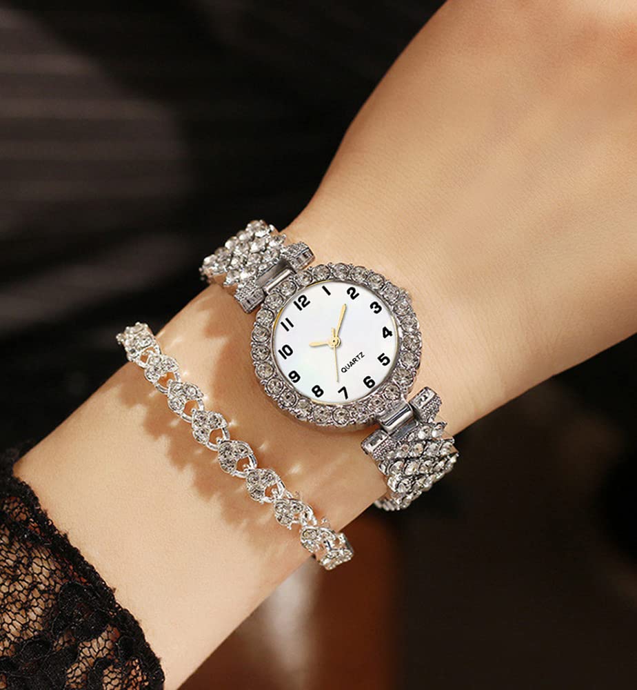 ADSBIAOYE Luxury Women Wrist Watches Diamond Bracelet Watch Fashion Casual Quartz Watch Ladies Watch