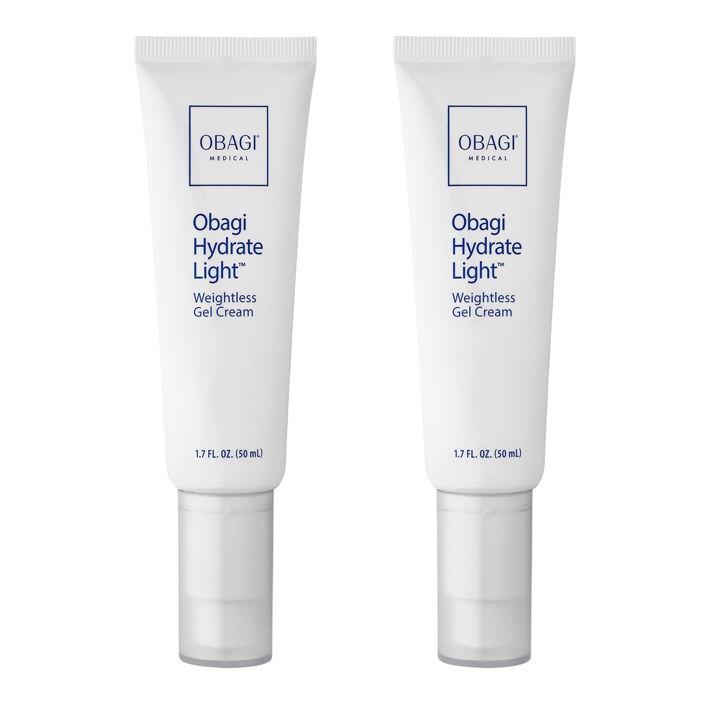 Obagi Hydrate Light Oil-Free Moisturizer – Fast-Absorbing, Lightweight Gel for Acne-Prone Skin – Non-Comedogenic, Hypoallergenic with Soothing Niacinamide, Glycerin & Ceramides for 24-Hour Hydration