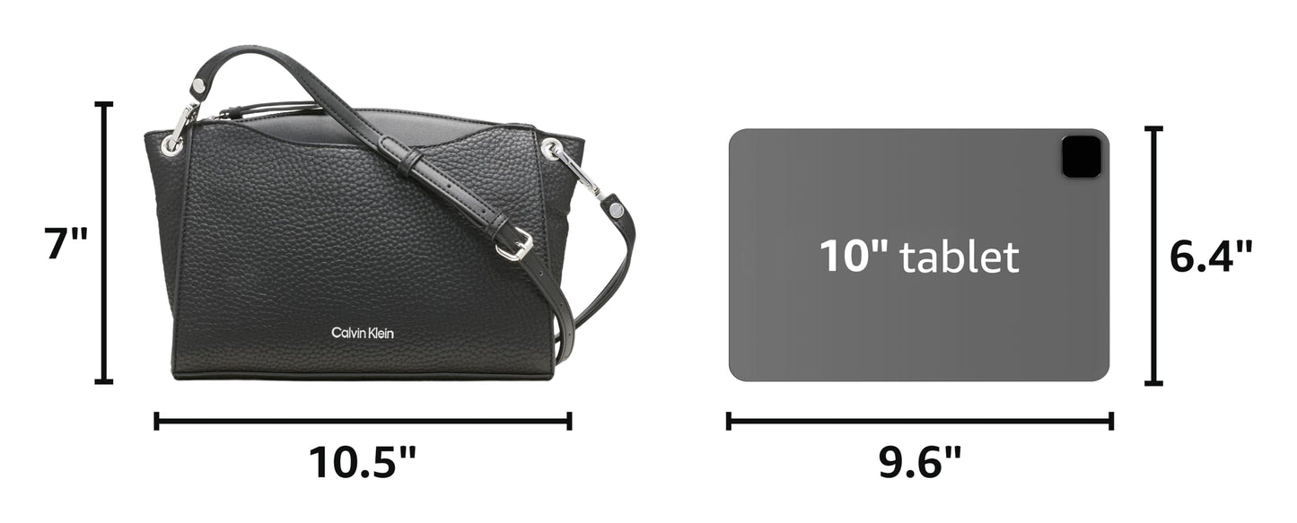 Calvin Klein Women's Garnet Top Zip Crossbody