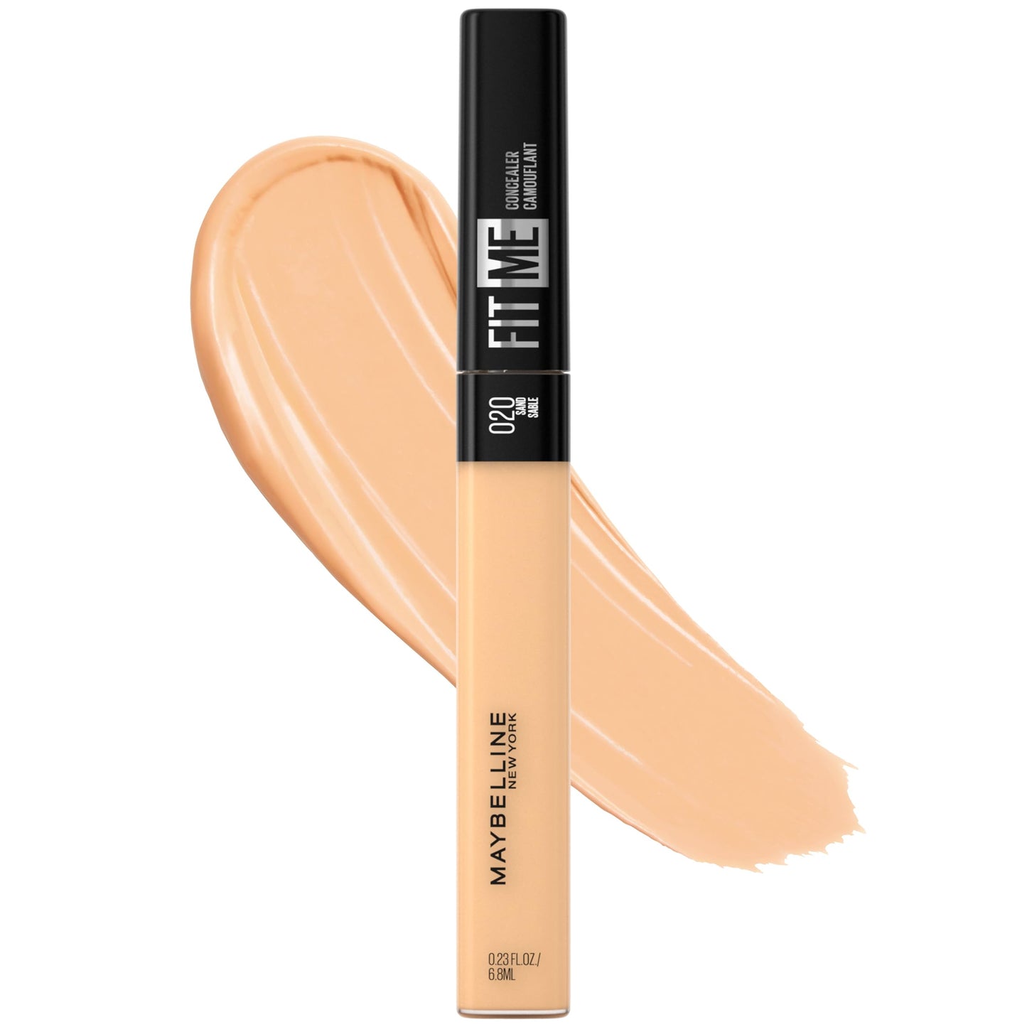 Maybelline Fit Me Liquid Concealer Makeup, Natural Coverage, Lightweight, Conceals, Covers Oil-Free, Cool Ivory (Packaging May Vary)