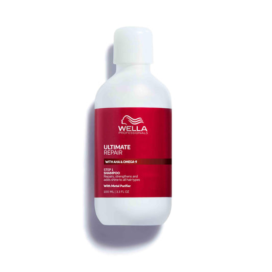 Wella Professionals ULTIMATE REPAIR Shampoo for Damaged Hair | Repairs, Strengthens, & Moisturizes with AHA & Omega-9 | For All Hair Types