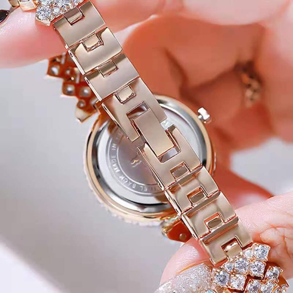 ADSBIAOYE Luxury Women Wrist Watches Diamond Bracelet Watch Fashion Casual Quartz Watch Ladies Watch
