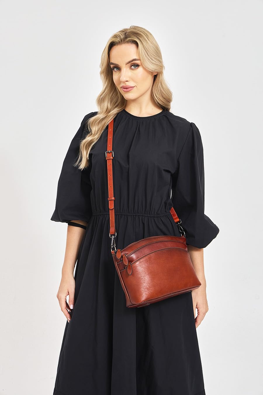 Genuine Leather Purses for Women Vintage Crossbody Bags for Women Hand Bags Women's Shoulder Handbags | Genuine Leather