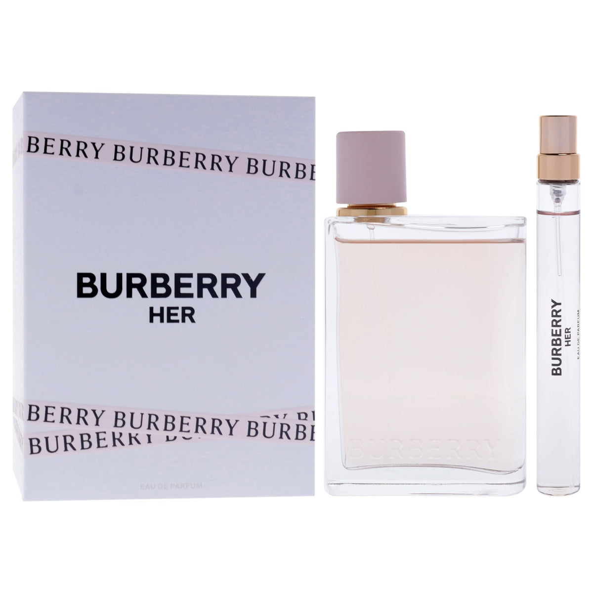 Burberry Her 1 Piece Gift Set for Women, 3.3 Oz EDP and 0.33 Oz EDP