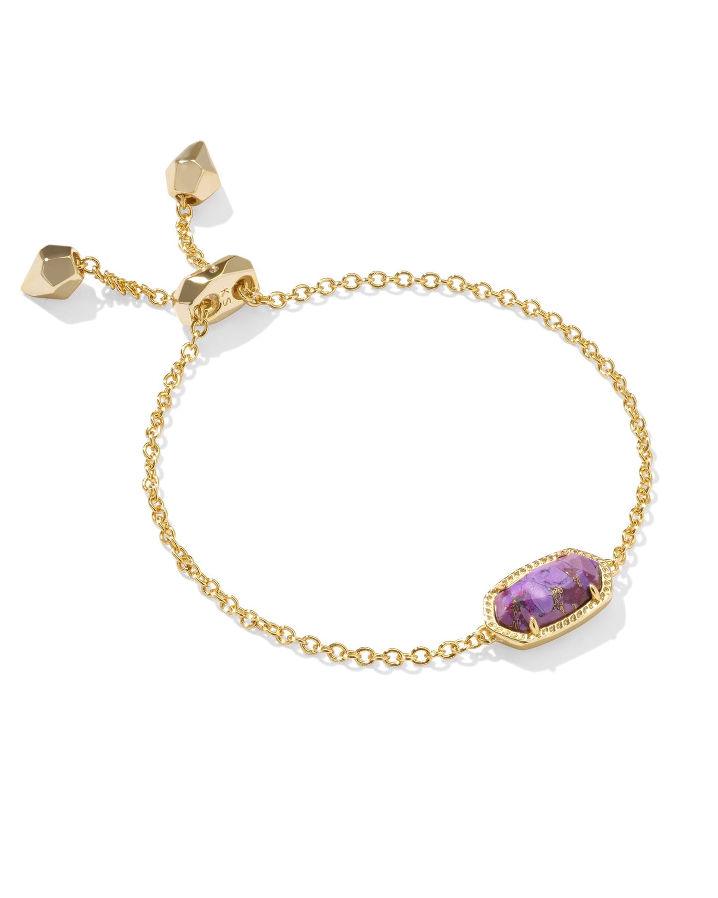 Kendra Scott Elaina Adjustable Chain Bracelet for Women, Fashion Jewelry, Gold-Plated