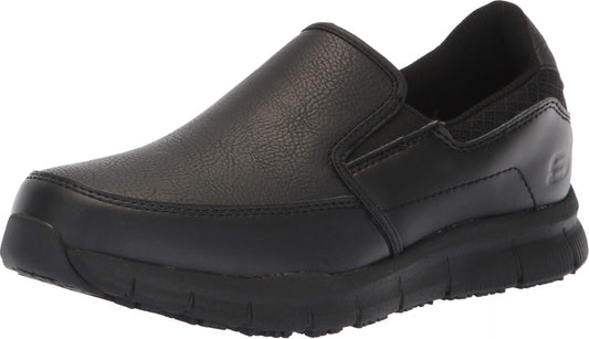 Skechers for Work Women's Nampa-Annod Food Service Shoe,black polyurethane,9 M USSkechers for Work Women's Nampa-Annod Food Service Shoe,black polyurethane,9 M US