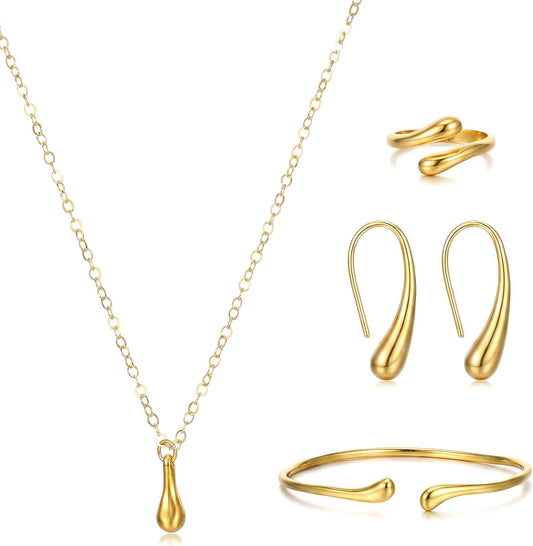 Premium Gold-Plated Stainless Steel Jewelry – Tarnish-Resistant & Waterproof From Uncle LOL