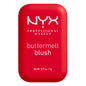 NYX PROFESSIONAL MAKEUP Buttermelt Powder Blush, Fade and Transfer-Resistant Blush, Up to 12HR Make Up Wear, Vegan Formula - For The Butta