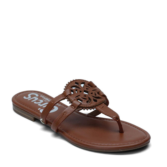 Circus NY by Sam Women's Canyon Sandal, saddle tumbled bolt, 10 M US