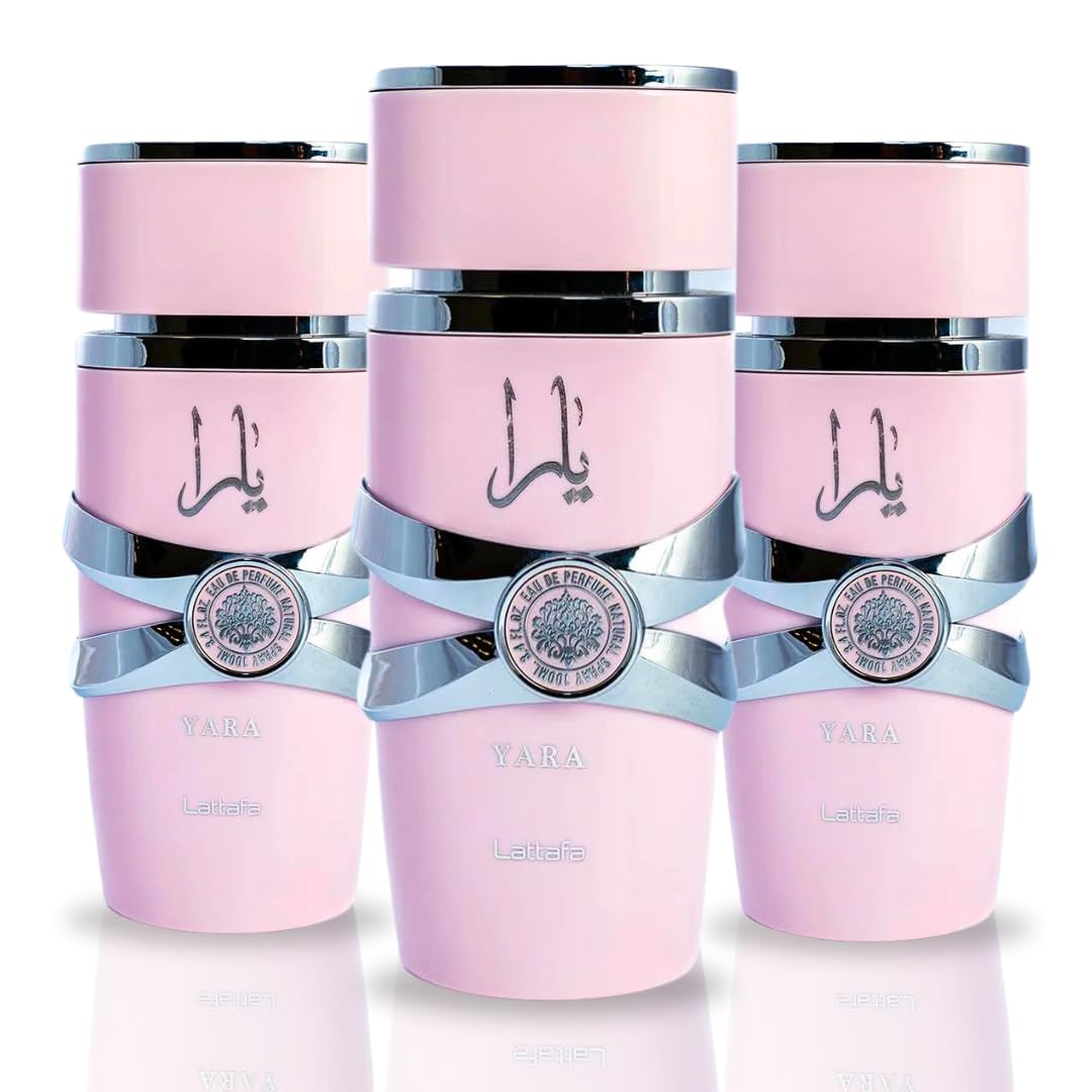 Lattafa Yara Tous - Tropical, Fruity, Floral, Vanilla - Eau de Parfum Long-Lasting Fragrance for Women, 3.40 Ounce / 100 ml