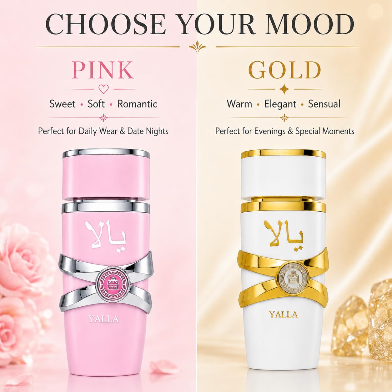 Women's Perfume Long Lasting - Eau de Parfum All Day Fragrance for Gift, Daily & Casual Use - 3.4oz, 100ml