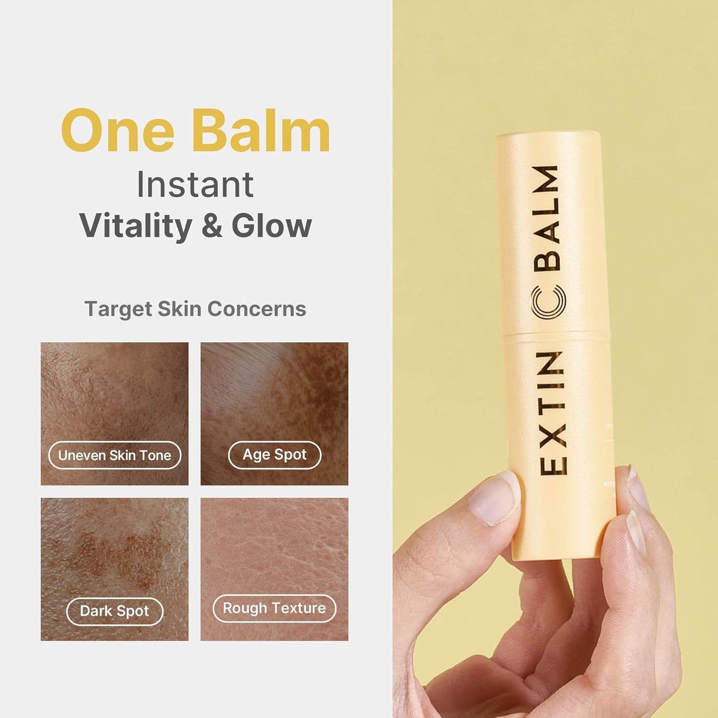 KAHI Wrinkle Bounce Multi Balm Stick | PDRN Collagen Wrinkle Stick | Korean Skin Care |All-in-One Hydrating Lip Balm Eye Cream Neck Cream Make Up Base & Face Mist Moisture Balm
