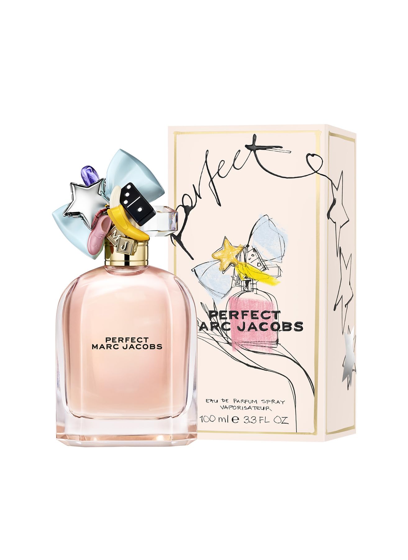 Marc Jacobs Perfect Eau de Parfum – Floral Women's Perfume – With Notes of Rhubarb, Daffodil
