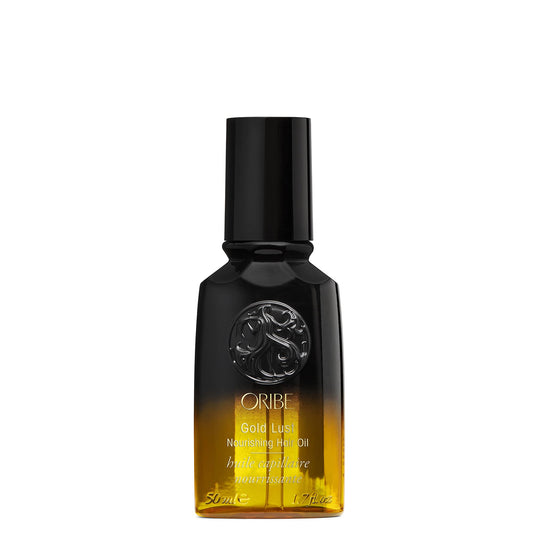 Oribe Gold Lust Nourishing Hair Oil Travel Size - For Color-Treated, Dry & Damaged Hair - Repairs & Prevents Damage - Smooths Frizz, Adds Shine & Provides Heat Protection - 1.7 oz