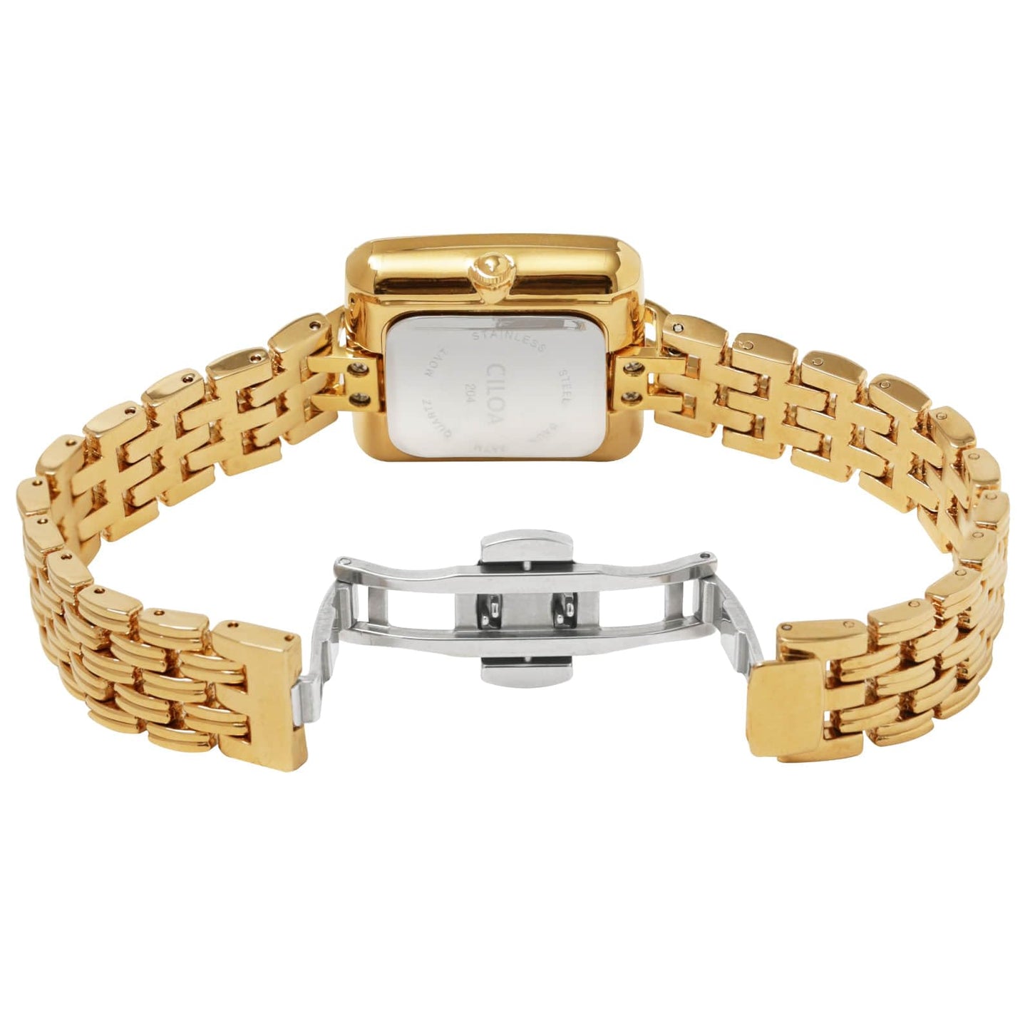 Women's Leather Strap Watch Dainty Elegant Gold Watches for Women Classic Casual Fashion Square Ladies Watch Gifts Present for Her