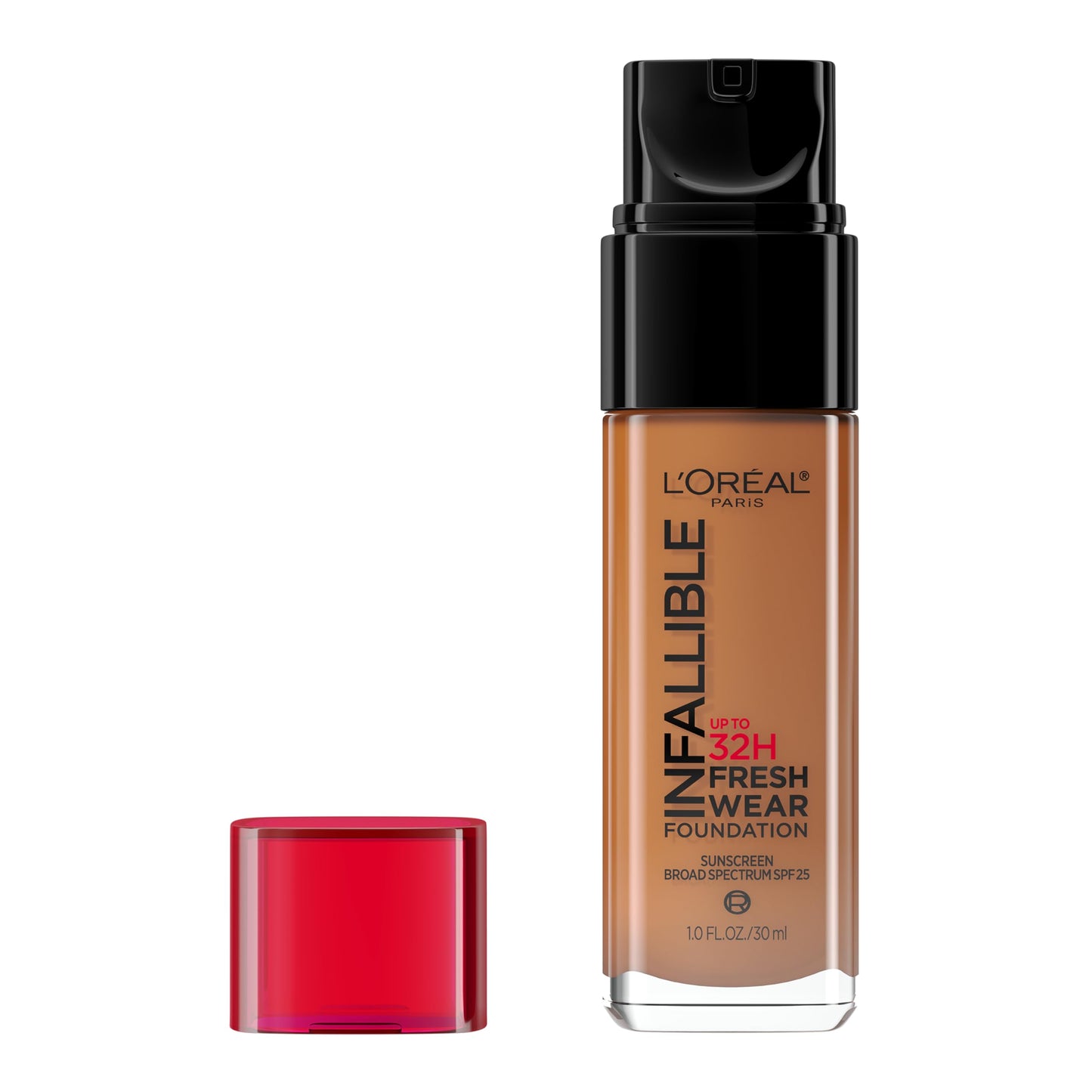 L'Oreal Paris Makeup Infallible Up to 32 Hour Fresh Wear Lightweight Foundation, 405 Porcelain, 1 Fl Oz, Packaging May Vary
