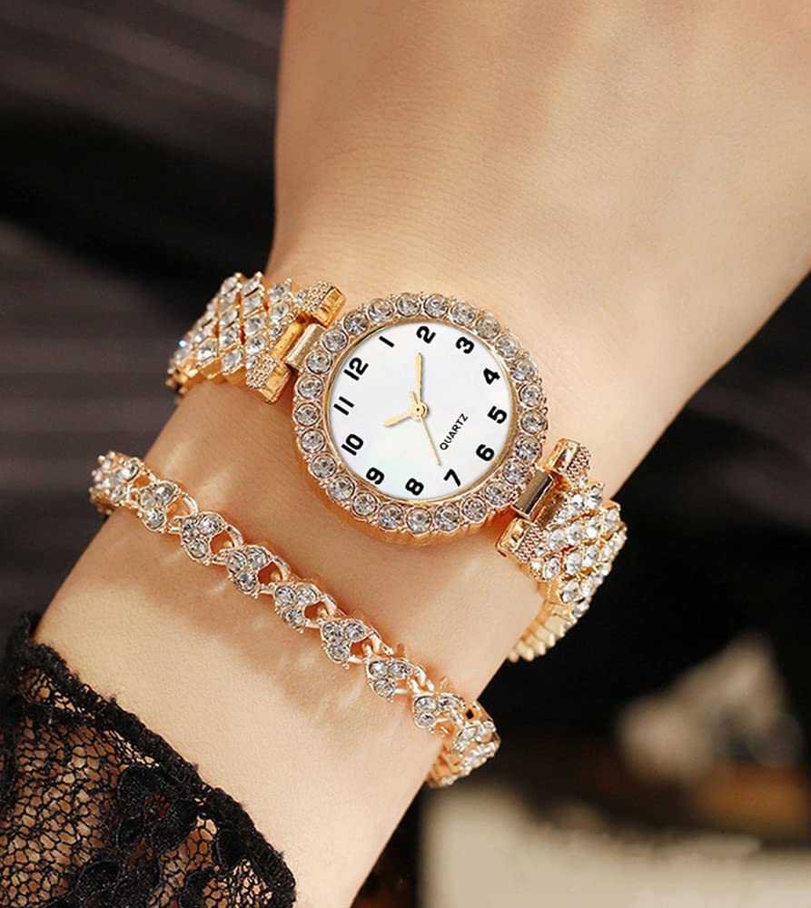ADSBIAOYE Luxury Women Wrist Watches Diamond Bracelet Watch Fashion Casual Quartz Watch Ladies Watch
