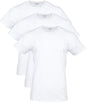 Gildan Men's Cotton Stretch T-Shirts, Multipack, Artic White (Crew 3-Pack), Large (Clearance)
