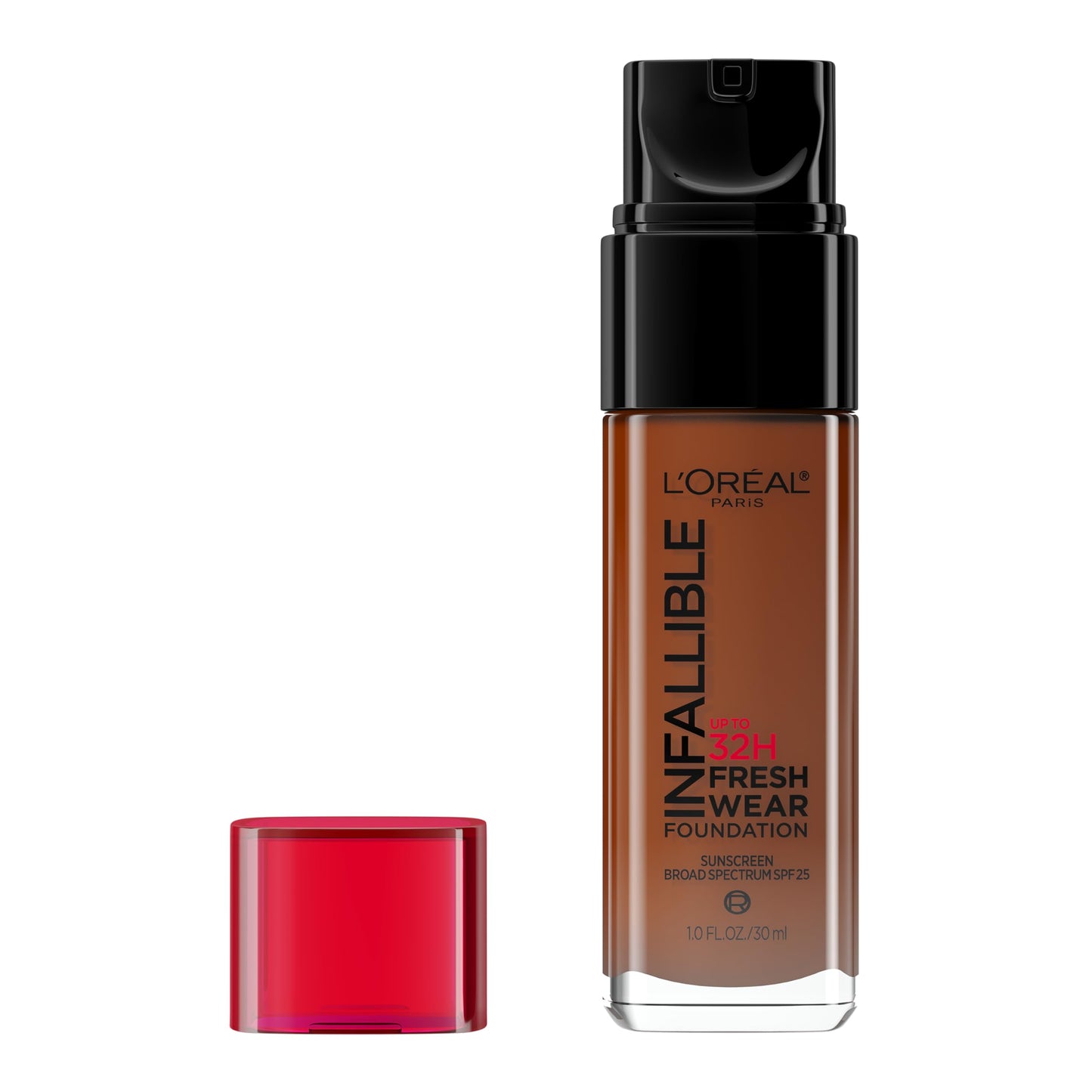 L'Oreal Paris Makeup Infallible Up to 32 Hour Fresh Wear Lightweight Foundation, 405 Porcelain, 1 Fl Oz, Packaging May Vary