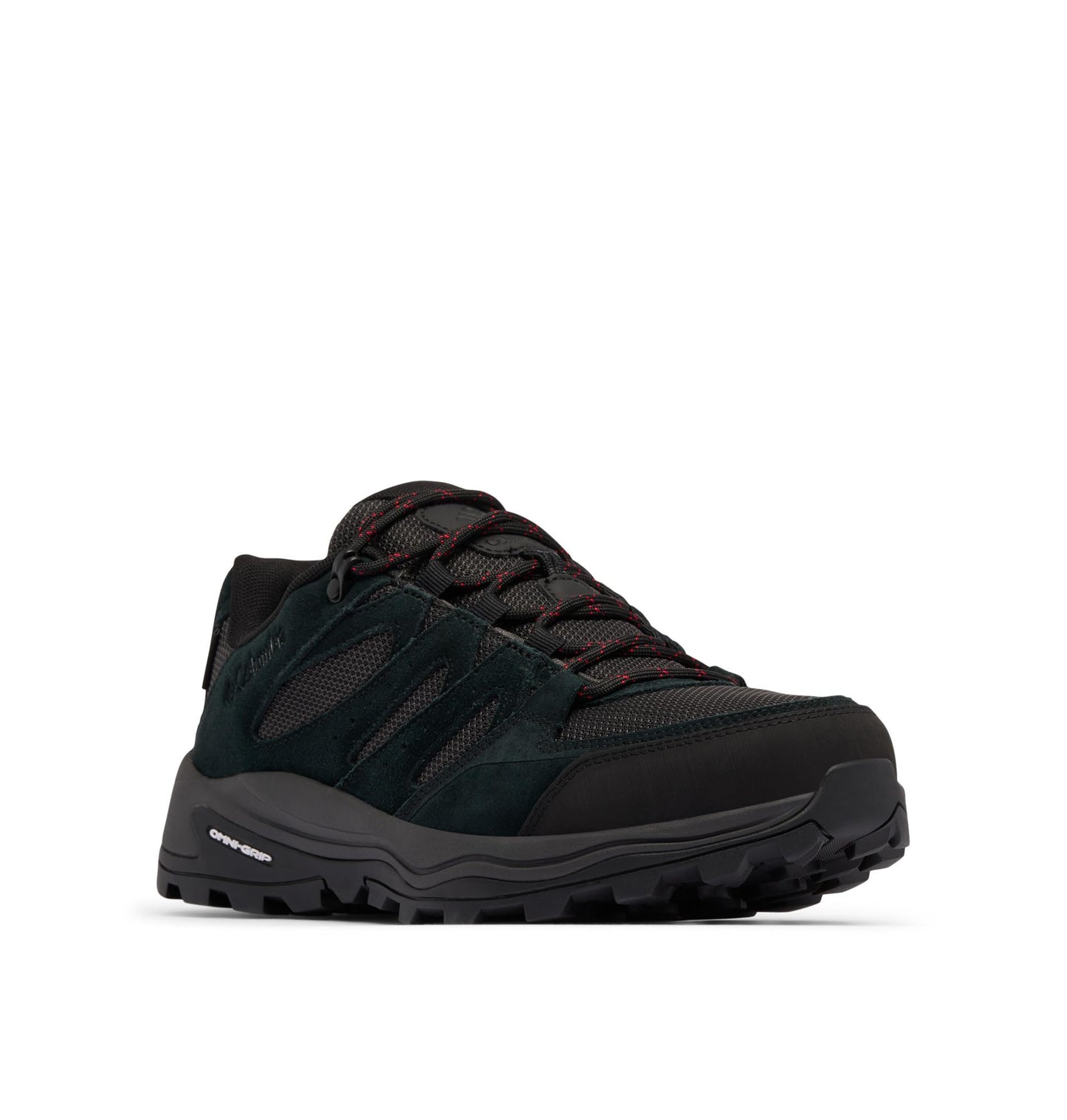 Columbia Mens Redmond IV Low Waterproof Hiking Shoe, Black/Mountain Red, 8Columbia Mens Redmond IV Low Waterproof Hiking Shoe, Black/Mountain Red, 8