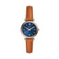 Fossil Women's Watch and Bracelet Set, Carlie Three-Hand Stainless Steel Watch for Women and Bracelet Set