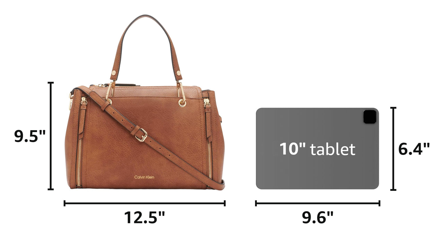 Calvin Klein Bubble Lamb Novelty Organization Satchel