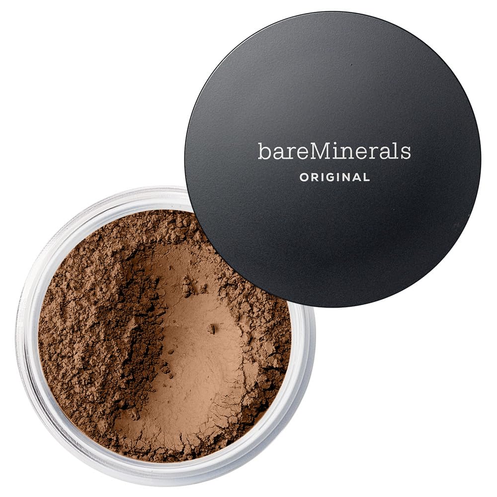 bareMinerals Original Loose Powder Foundation SPF 15 - Powder Face Makeup with Added Sun Protection - Sheer to Full Coverage Foundation