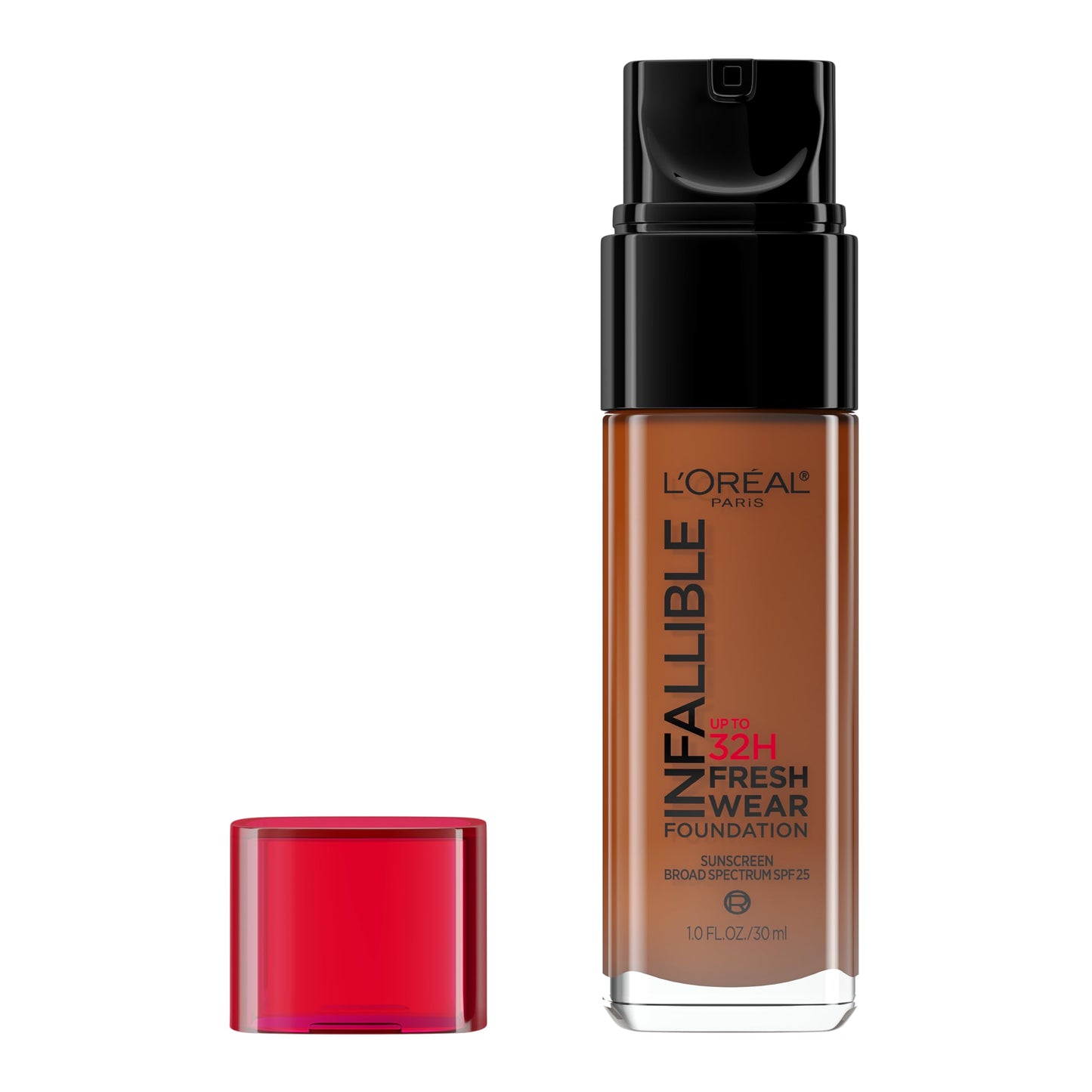 L'Oreal Paris Makeup Infallible Up to 32 Hour Fresh Wear Lightweight Foundation, 405 Porcelain, 1 Fl Oz, Packaging May Vary