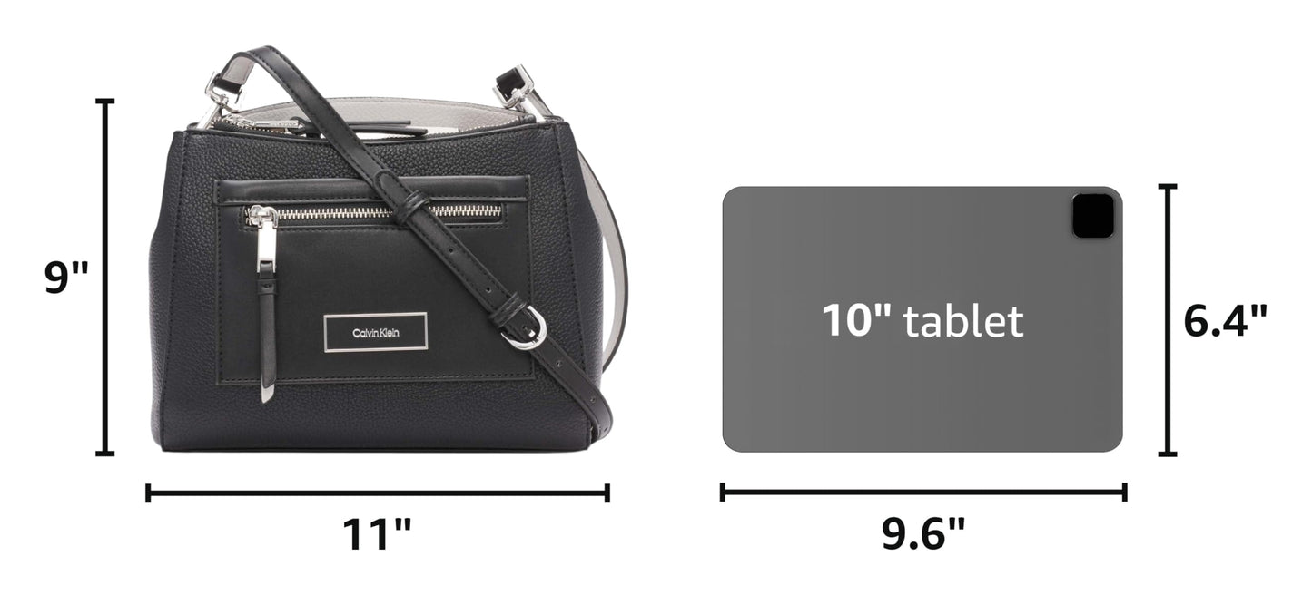 Calvin Klein Women's Hadley Triple Compartment Crossbody