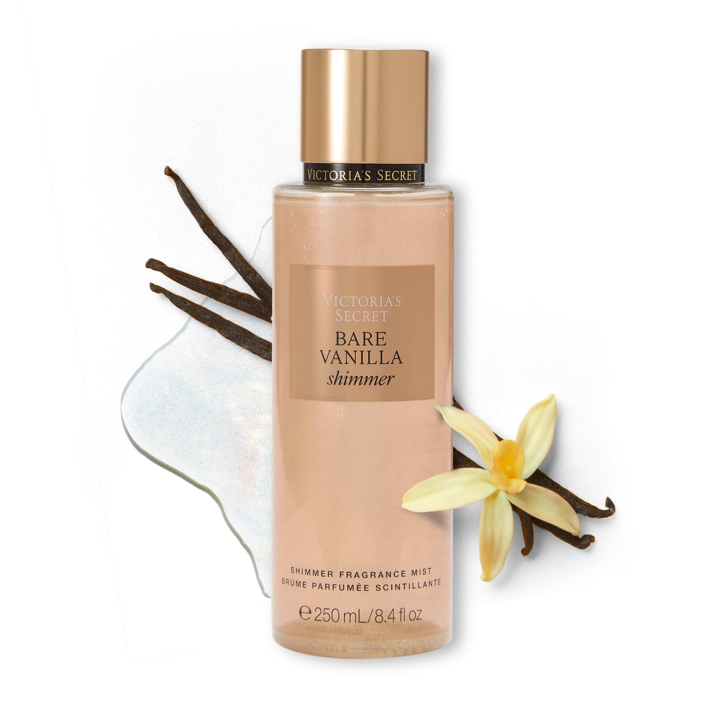 Victoria's Secret Body Fragrance Mist, Bare Vanilla - 8.4 fl oz