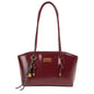 Shoulder Bag for Women Brown Purse Vintage Leather Shoulder Handbag Trendy Everyday Purse with Pendant