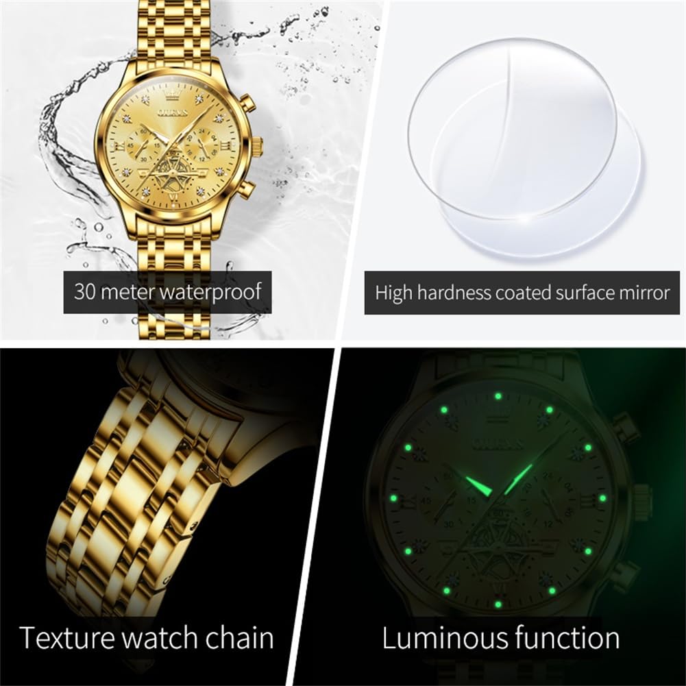 OLEVS Watch Women Silver Watches for Women Luxury for Small Wrists Dress Stainless Steel Women's Wrist Watches Easy to Read Reloj para Mujer Black/Blue/Gold/Green/Pink/Purple