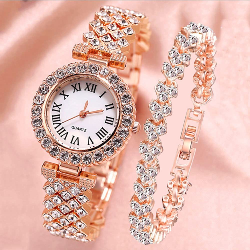 ADSBIAOYE Luxury Women Wrist Watches Diamond Bracelet Watch Fashion Casual Quartz Watch Ladies Watch