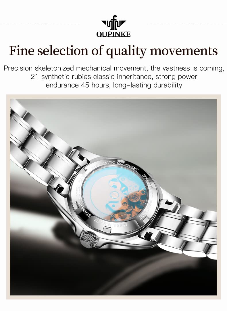 OLEVS Watches for Women Rose Gold Two Tone Fashion White Ceramic Ladies Wrist Watches Pink/Red Dial Stainless Steel Waterproof Date