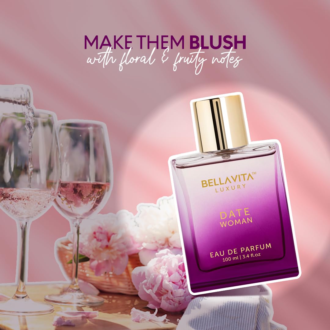 Bellavita Luxury Honey Oud Eau de Parfum | 100 ml (3.4 fl.oz.) | Perfume for Men and Women | Sweet Honey, Bergamot, Oud, and Amber Notes | Women's Day Special