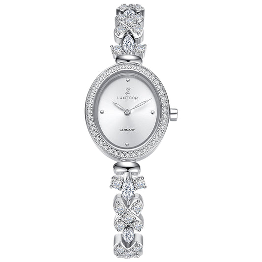 LANZOOM Retro Women's Quartz Watch - Stainless Steel case,Gold Filled, Ideal Gift for Holidays and Special Occasions.