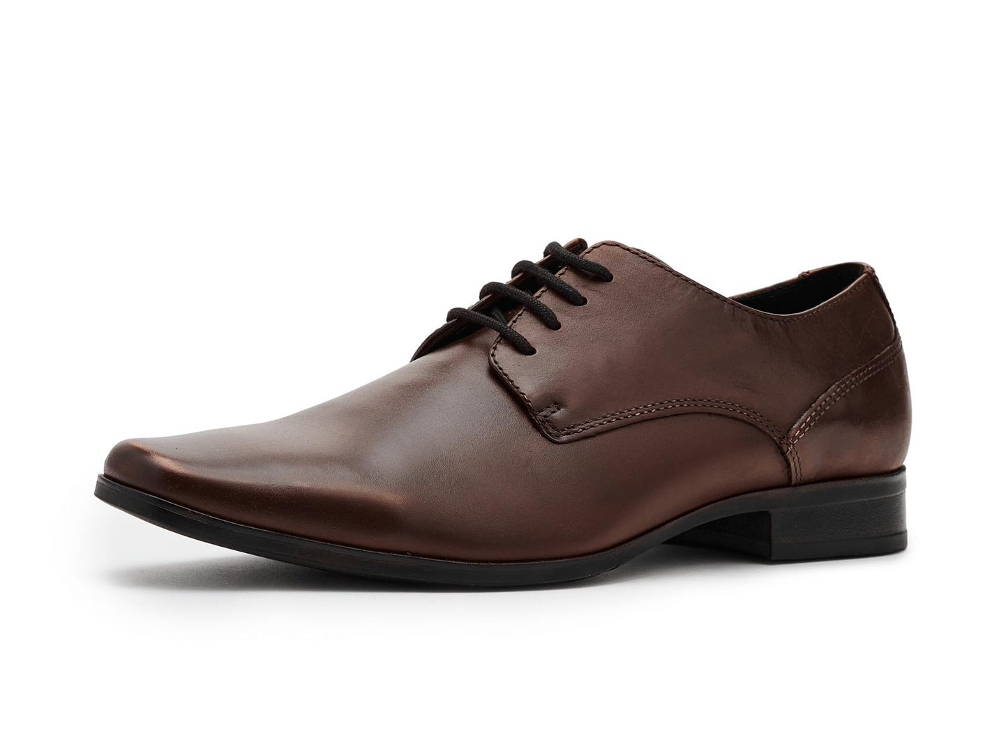 Calvin Klein Mens Brodie Dark Brown Leather 10.5 MediumCalvin Klein Mens Brodie Dark Brown Leather 10.5 Medium open box