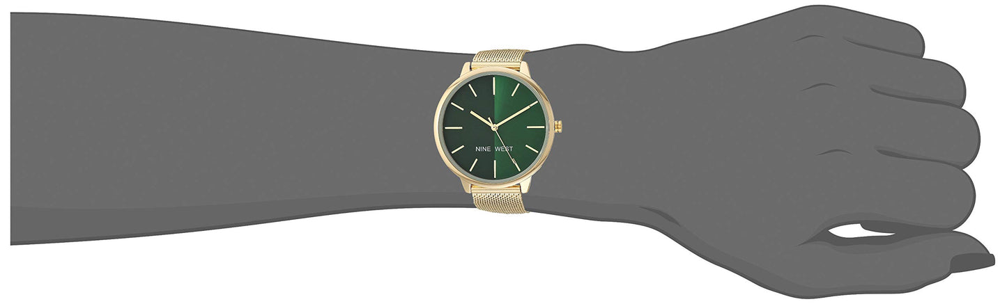 Nine West Women's Mesh Bracelet Watch