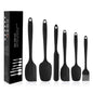 Silicone Spatulas Set, Rubber Spoon Spatula Heat Resistant Spoonula One Piece Design Seamless Spatula Non-Stick Scrapers Baking Mixing Tool